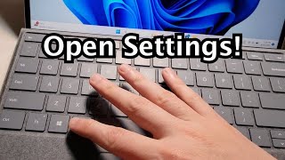 How to Open Settings amp Keyboard Shortcut on Windows 11 or 10 PC [upl. by Wilhelmina]