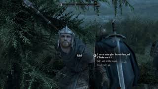 Skyrim Stormcloaks Compelling Tribute Blackmailing Raerek [upl. by Eillah]