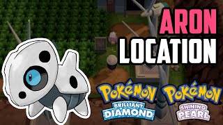 How to Catch Aron  Pokémon Brilliant Diamond amp Shining Pearl [upl. by Eiralih]