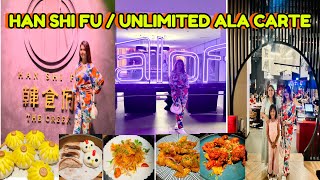 HAN SHI FU  UNLIMITED ALA CARTE  Aloft Dubai Creek  Deira City Center [upl. by Ahsiemak]