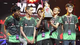 MGA  MSI GAMING ARENA 2024 Grand Finals in Thailand Game Show  MSI [upl. by Dincolo]