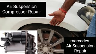 Airmatic Compressor Repair Air Suspension Compressor Problem solved Mercedes Bmw Audi [upl. by Galatia877]