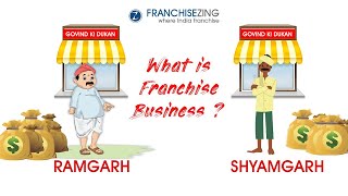 what is a Franchise Business  Explained in Hindii [upl. by Athenian]