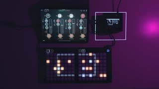 Monome Norns Arcologies  Launchpad  iPad [upl. by Imekawulo59]