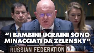 quotI bambini ucraini non sono minacciati dalla Russia ma da Zelensky che vuole mandarli a morirequot [upl. by Risley549]