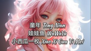 童年 Tong Nian  娃娃鱼 WaWaYu  小西瓜一枚 Xiao Xi Gua Yi Mei [upl. by Shannen]