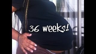 36 weeks pregnant with identical twinsExciting news [upl. by Dnomyad]