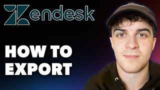 How to Export From Zendesk Full 2024 Guide [upl. by Lyris615]