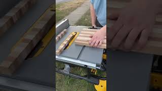 Creating the pattern for this cutting board woodworking woodworker woodwork carpentry tools [upl. by Ellebana]