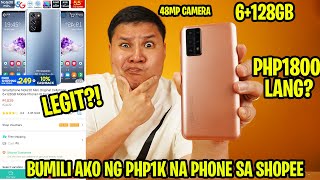 LEIOA P40 PRO  ANG PHP1K NA SMARTPHONE SA SHOPEE [upl. by Nauqyaj800]