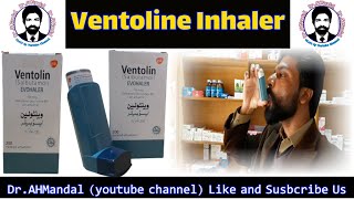 How to use Ventolin Inhaler  Salbutamol Inhaler how to use in Urdu  Hindi  DrAHMandal [upl. by Nimra32]