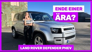 Passen Schrankwand und PluginHybrid zusammen  Wir testen den Land Rover DEFENDER 2022 [upl. by Elsa343]