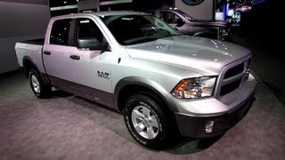 2013 RAM 1500 Outdoorsman  Exterior ands Interior Walkaround  2013 Detroit Auto Show [upl. by Formica]