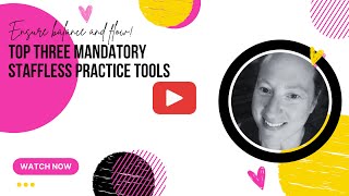 Threee Mandatory Staffless Practice Tools [upl. by Harberd]