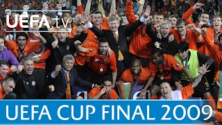 2009 UEFA Cup final highlights  ShakhtarWerder Bremen [upl. by Lula356]