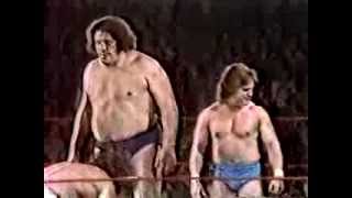 BorneOliverBeefcake v Andre the Giant amp Brett Sawyer 13 [upl. by Mickelson]