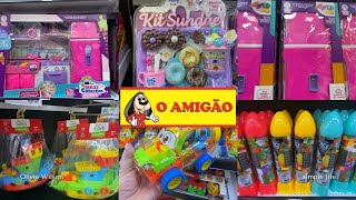 ACHADINHOS NA LOJA O AMIGÃO  BRINQUEDOS EM PROMOÇÕES achadinhos oamigão diadascrianças ofertas [upl. by Ellehctim]