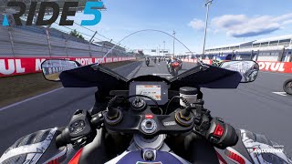 Ride 5  APRILIA RSV4 FACTORY ES 2021  Estroil Grand Prix Circuit Race replay [upl. by Astraea]