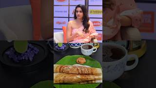 Any Dosa lovers ♥️  Keerthi Suresh favourite food dosa keerthisuresh dosalovers youtubeshorts [upl. by Pauletta]