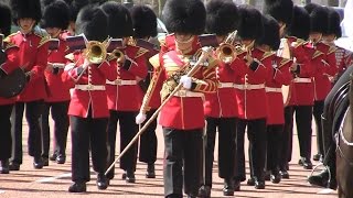 Band of the Grenadier Guards  The Mall  20 April 2015 [upl. by Ruberta389]