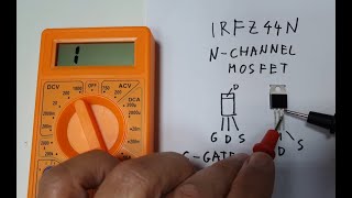 Kako ispitati N kanalni MOSFET  How To Test a MOSFET [upl. by Nivla]