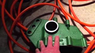 3038e Rockshaft housing replacement part 1 [upl. by Lubeck]