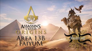 Assassins Creed Origins 2017 Area 13B Faiyum [upl. by Orsa]