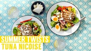 Tuna niçoise salad with a feta twist [upl. by Etrem333]