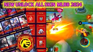 APK UNLOCK ALL SKIN MLBB TERBARU 2024 [upl. by Kitrak501]