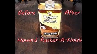 Refinishing Secret Reveled Best Way To Restore Or Refinish Old Furniture HOWARDS RestorAFinish [upl. by Eibur104]