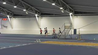 800m under 20 and senior men Hertfordshire Indoor Championships 16th March 2024 [upl. by Leeban]