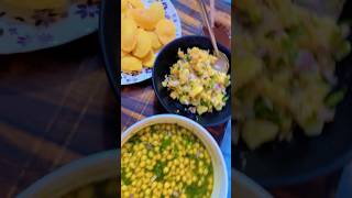 Authentic and Crispy Suji ki Pani Puri Recipe  food shortsbeta shortsfeed fizahiddenrecipes [upl. by Etrem]