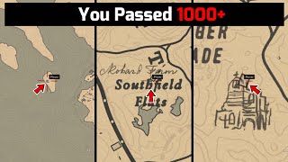 You Passed Here 1000 Times But Missed These 20 Secrets  RDR2 [upl. by Anya]