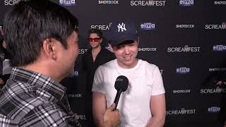 Luke Slattery Carpet Interview for Keepers  Screamfest 2024 [upl. by Frodeen]