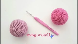 Horgoló iskola 4 amigurumi gömbEnglish subtitle [upl. by Isleen]