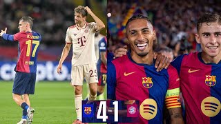 BARCELONE 41 BAYERN le barça humilie le bayern [upl. by Analos]