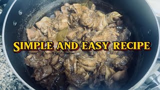 Cooking gizzard and chicken adobo  simple and easy recipe livestream asmr satisfying [upl. by Droffig]