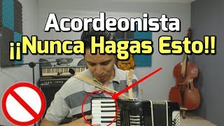 Top 5 Errores de Acordeonistas Principiantes [upl. by Pasadis]