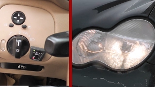 Mercedes W203 How to disable the automatic inclusion of headlights in the daytime  Daylight [upl. by Eila]