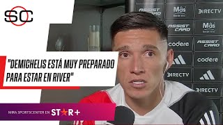 quotENZO PÉREZ ME DEJÓ MUCHO COMO PERSONAquot Matías Kranevitter mano a mano con SportsCenter [upl. by Mahla976]