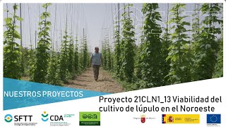 Proyecto 21CLN113 Viabilidad cultivo Lúpulo [upl. by Gnilhsa]