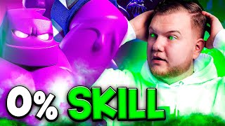 MOST NO SKILL DECK IN CLASH ROYALE🤬 [upl. by Akinna907]