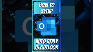 Setup auto reply in Outlook shorts outlook autoreply [upl. by Ellednahs]