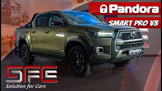 Alarmanlage im Toyota Hilux  Pandora Smart Pro V3 [upl. by Kcirrag]