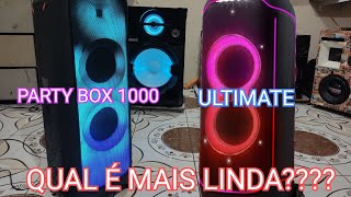 JBL PARTYBOX ULTIMATE VS JBL PARTY BOX 1000 [upl. by Gile748]