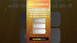 Can You Solve This Riddle 🧠 Only 1 Can Get It Right riddles brainteasers teaser fun puzzle [upl. by Sivehc]