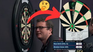 Did this dart count 🤔 darts [upl. by Aciamaj]