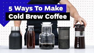 How To Make Cold Brew Coffee At Home [upl. by Lain]