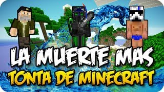 LA MUERTE MAS TONTA DE MINECRAFT  Juegos del hambre c Willyrex y Alexby [upl. by Bridges]