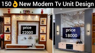 tv unit design 2023  new tv unit design 2023  latest tv unit design 2023 [upl. by Ennoitna]